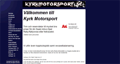 Desktop Screenshot of kyrkmotorsport.se